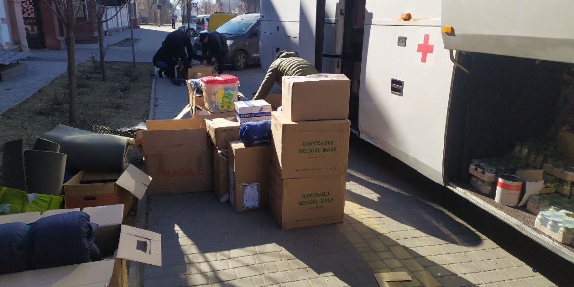 Польське місто Ополе передало Вінниці чотири тонни гуманітарної допомоги