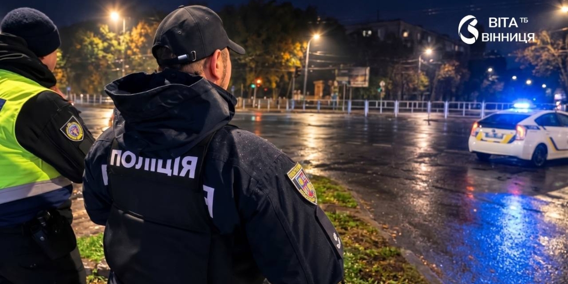 Особлива увага — неосвітленим вулицям у Вінниці під час відключень світла працюють посилені патрулі