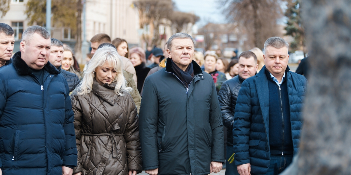 Пам'ять генія українського народу Тараса Шевченка вшанували у Вінниці