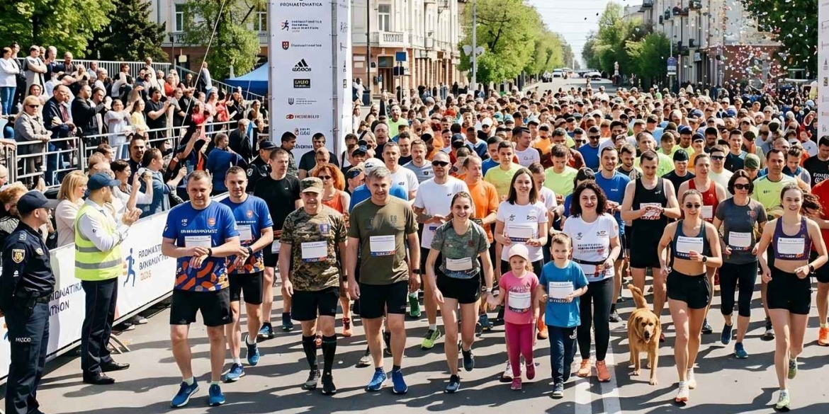 Перекрите середмістя та тисячі учасників анонсували дати головних забігів Вінниці 2026 року