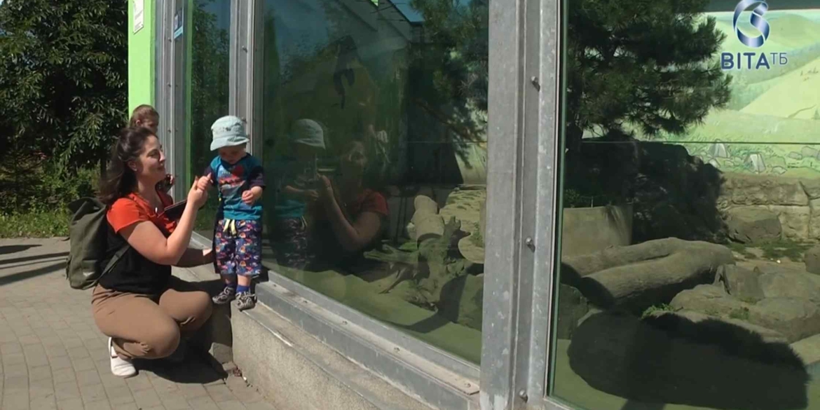Переселенцям з Маріуполя влаштували екскурсію до Подільського зоопарку