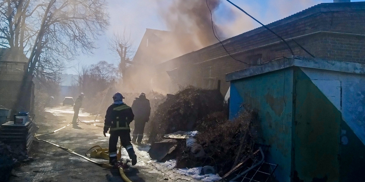 Під час пожежі у Козятині травмувався 38-річний чоловік