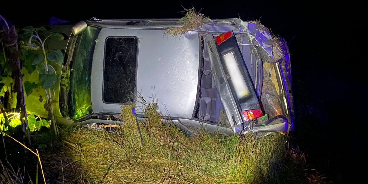 Під Липовцем водій Opel не впорався з керуванням та з'їхав у кювет