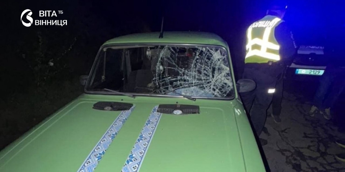 Пішохода збили просто на узбіччі на Гайсинщині в лікарні опинився місцевий житель