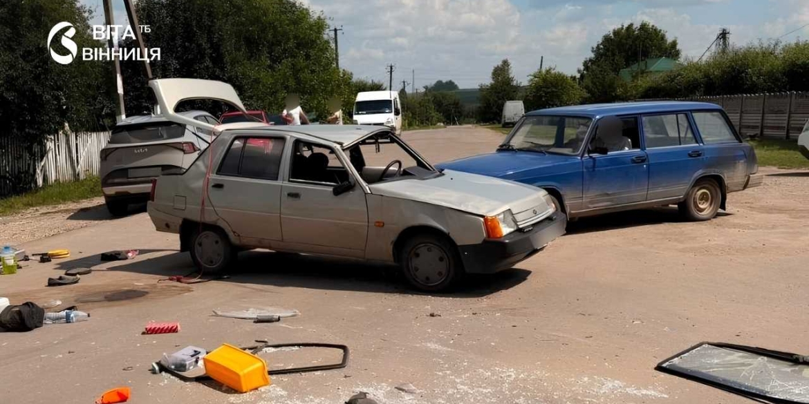 Після аварії у Жмеринському районі госпіталізували п'ятирічну дитину 