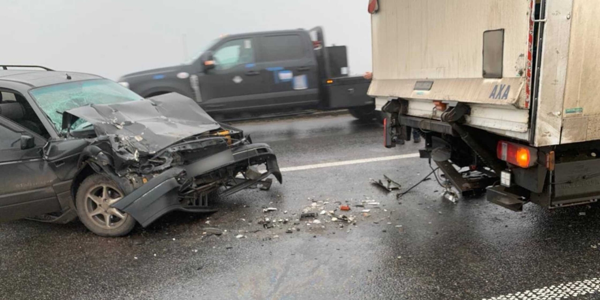 Поблизу Вінниці зіштовхнулися легковик та вантажівка – постраждала 67-річна жінка