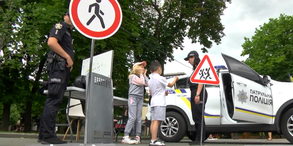 "Поліцейська точка" на Європейській площі у Вінниці