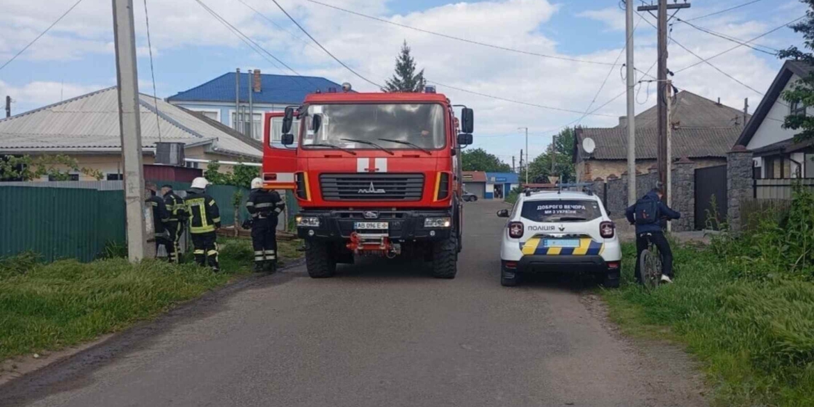 Поліцейський офіцер Вапнярської громади допоміг врятувати житло від пожежі