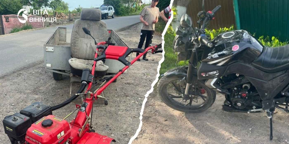 Поліція Вінниччини розслідує обставини ДТП за участі неповнолітньої мотоциклістки
