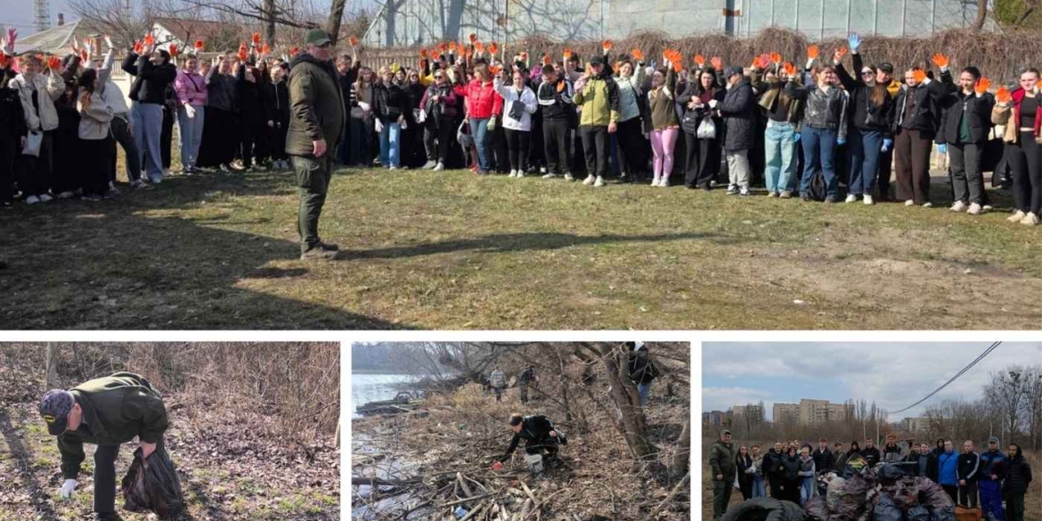 Понад 2000 мішків непотрібу як вінничани гуртом очищують місто від сміття