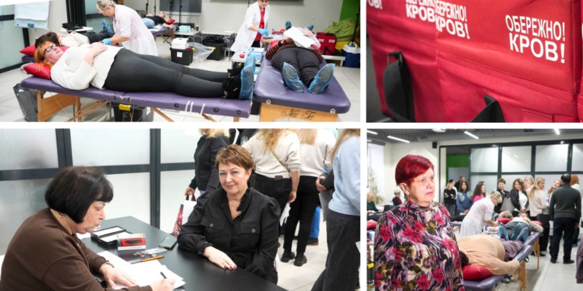 Працівники Вінницької міськради долучилися до Дня донора