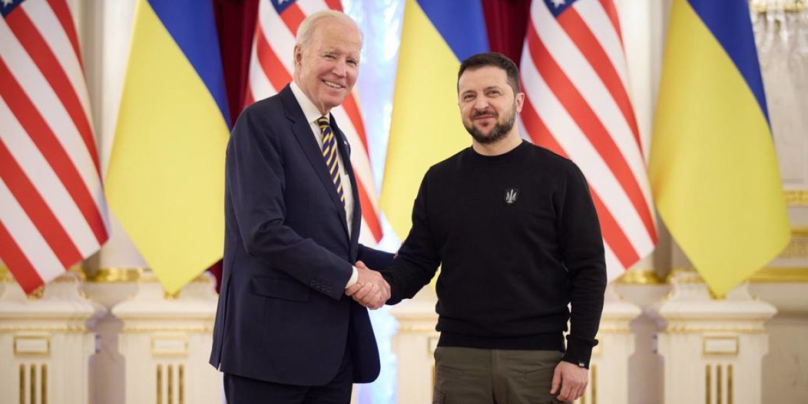 Президент США Байден приїхав із неоголошеним візитом до Києва