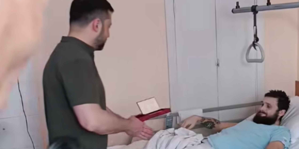 Президент особисто нагородив воїна з Вінниччини орденом «За мужність» ІІІ ступеня