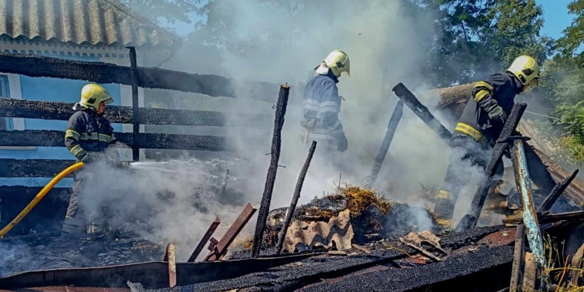 Пустощі п'ятирічної дитини спричинили пожежу на Вінниччині