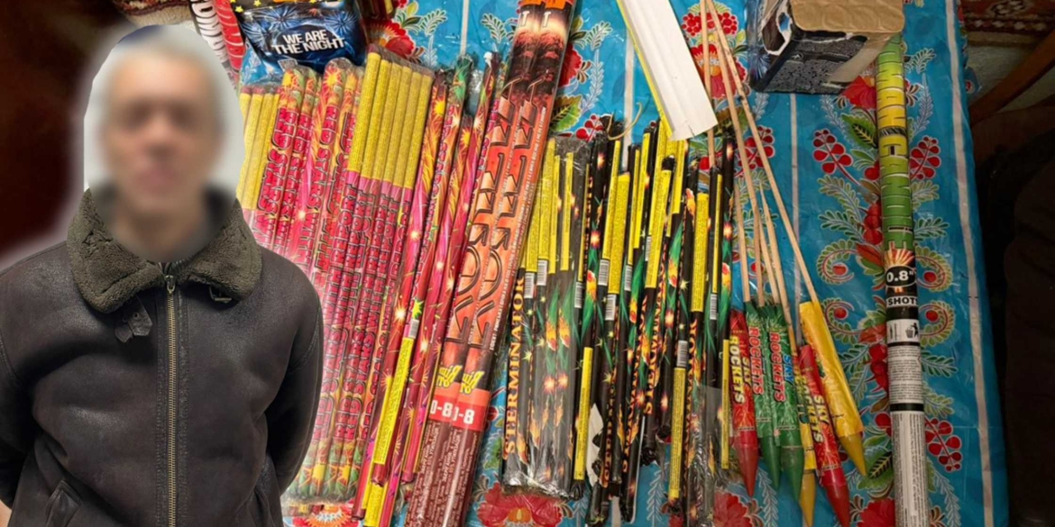 П’яний вінничанин запустив феєрверки в Новий рік попри заборону