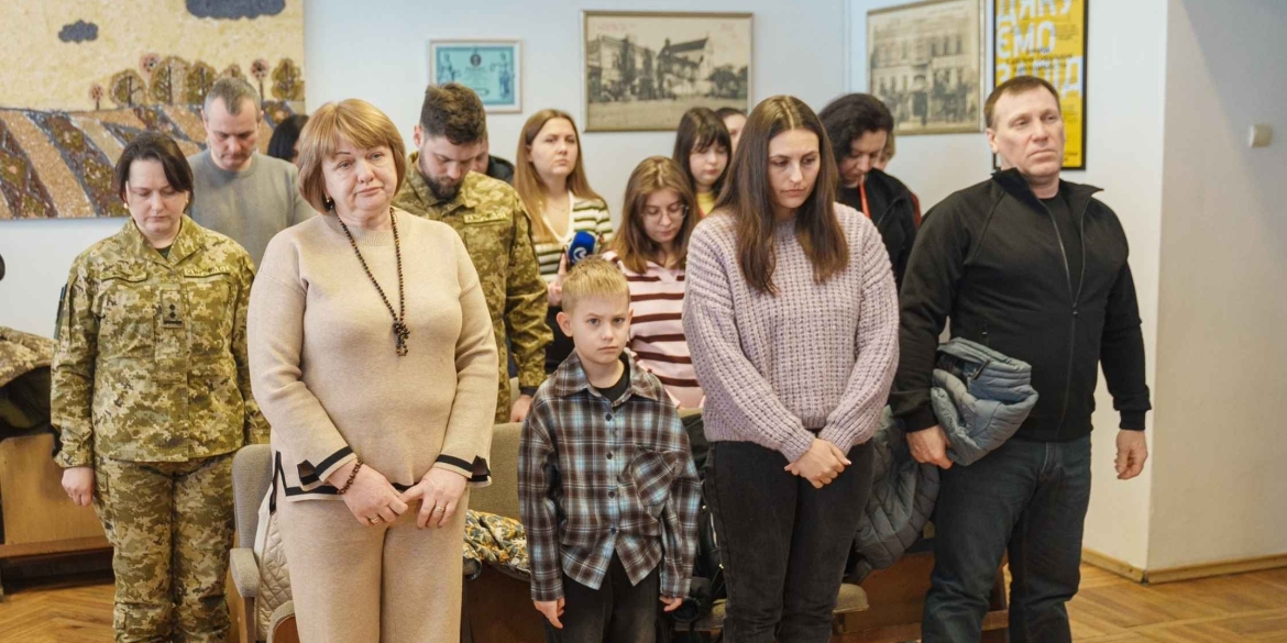 Родині полеглого прикордонника у Вінниці передали посмертну нагороду – орден «За мужність»
