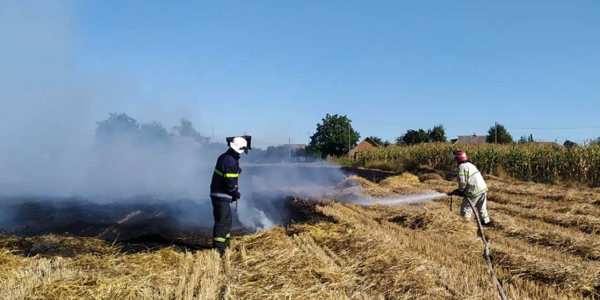 Рятувальники Вінниччини ліквідували 17 пожеж за добу