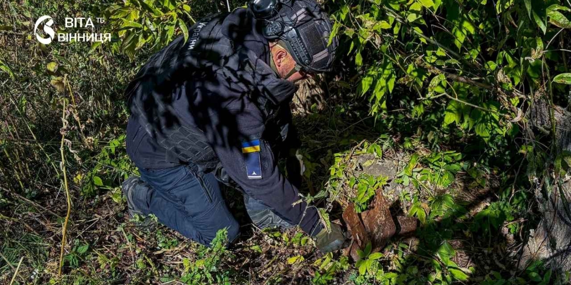Сапери знищили авіабомбу, знайдену в селі на Вінниччині