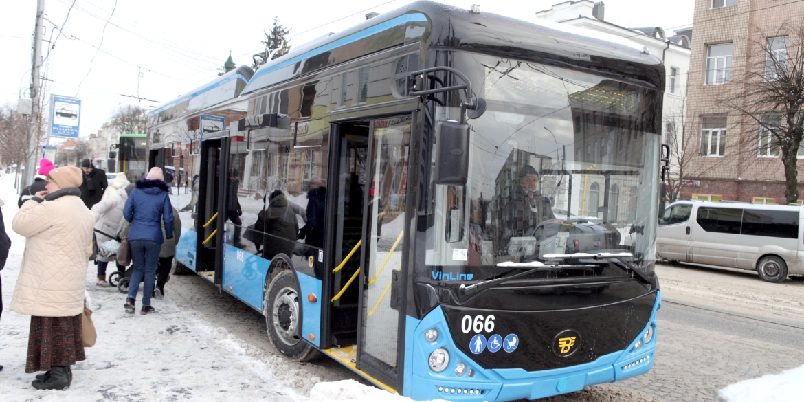 Ще два інклюзивних та енергоощадних тролейбуси «VinLine» виїхали на маршрути Вінниці