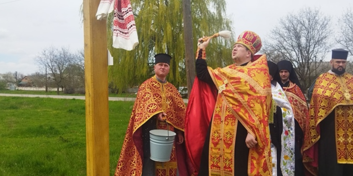 У селі Мухівці Немирівського благочиння звершено чин освячення хреста