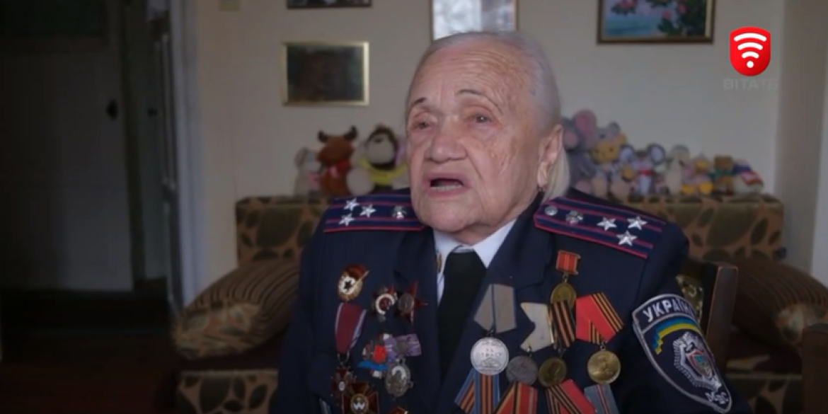 Ветеран Другої світової війни, 98-річна Ольга Твердохлєбова: не могла подумати, що Росія так вчинить