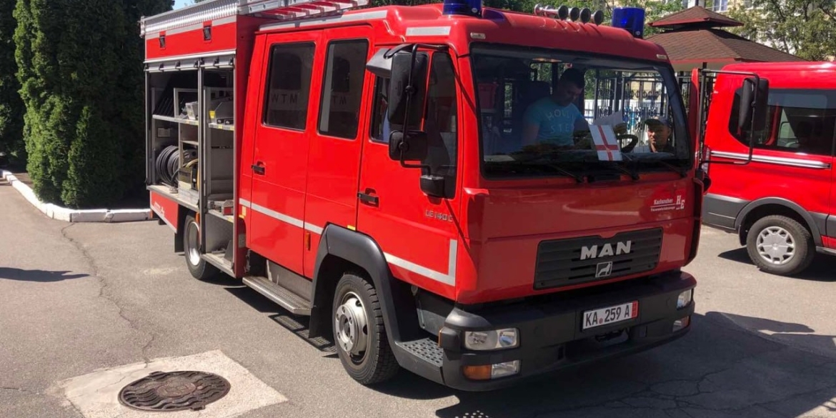 Сергій Моргунов: "До Вінниці прибув вже другий пожежний автомобіль від Карлсруе"