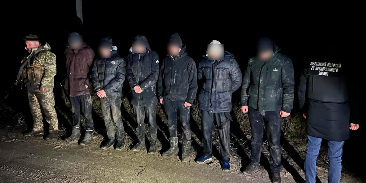 Шестеро чоловіків намагались незаконно перетнути кордон на Вінниччині