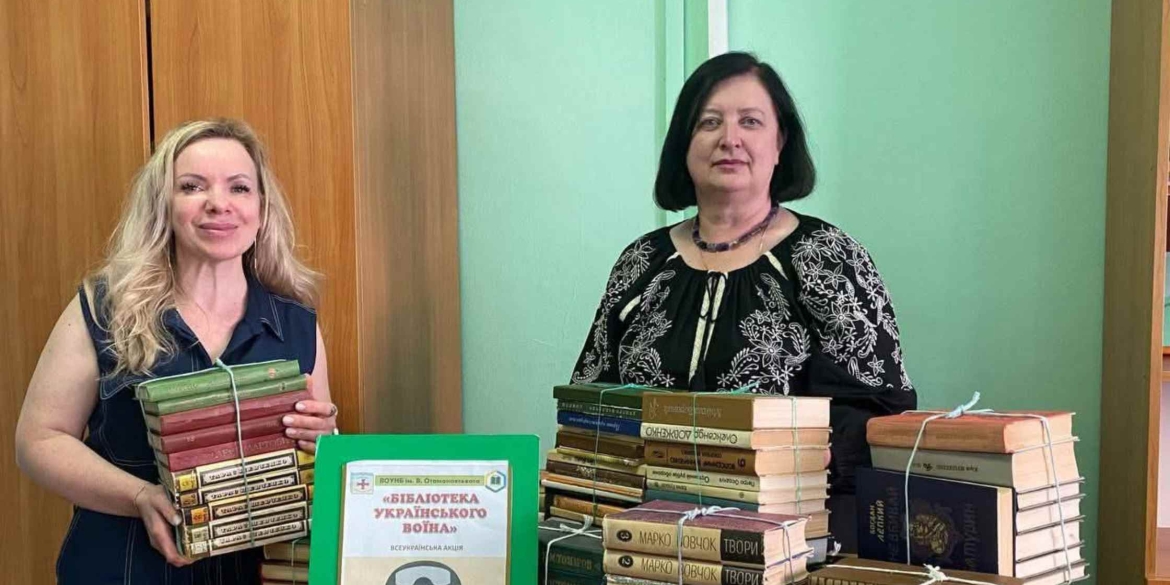 Штаб Повітряних Сил ЗСУ у Вінниці отримав від вінничан понад сотню книг