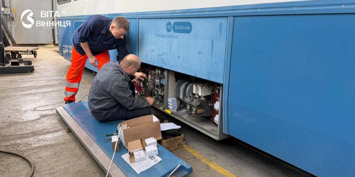 Швейцарський досвід допоможе обслуговувати нові трамваї Вінниці