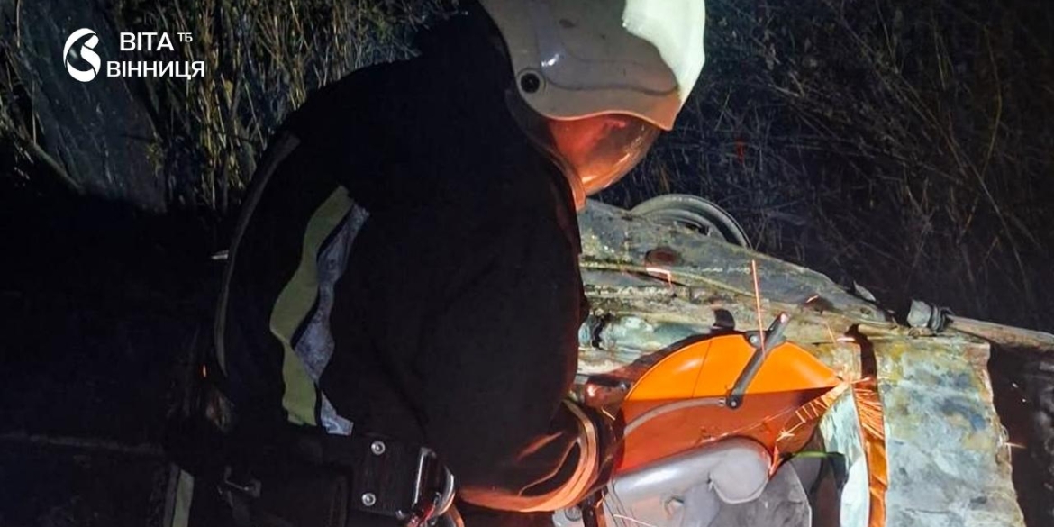 Смертельна ДТП на Вінниччині авто з'їхало в лісосмугу та загорілось — загинула дитина