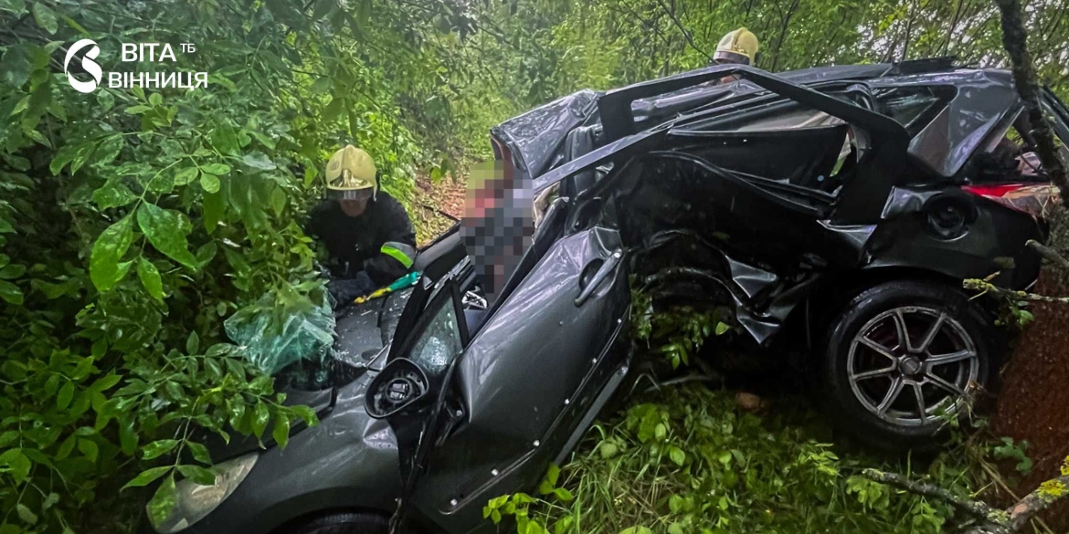 Смертельна ДТП у Тиврівській громаді загинули 22-річний водій та його бабуся