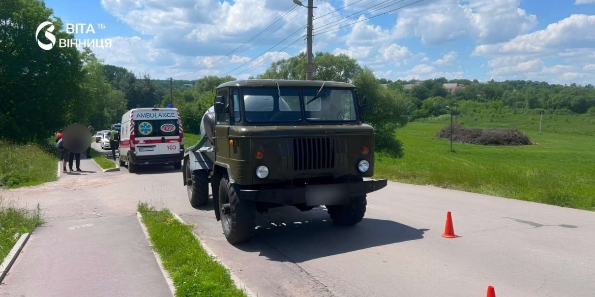Смертельна ДТП у Вінницькому районі під колесами вантажівки загинула 9-річна дитина