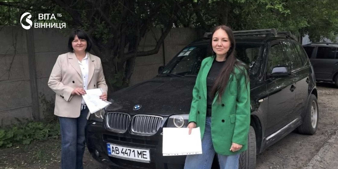 Соціальні працівники Ямпільської громади отримали автомобіль від благодійника з Німеччини
