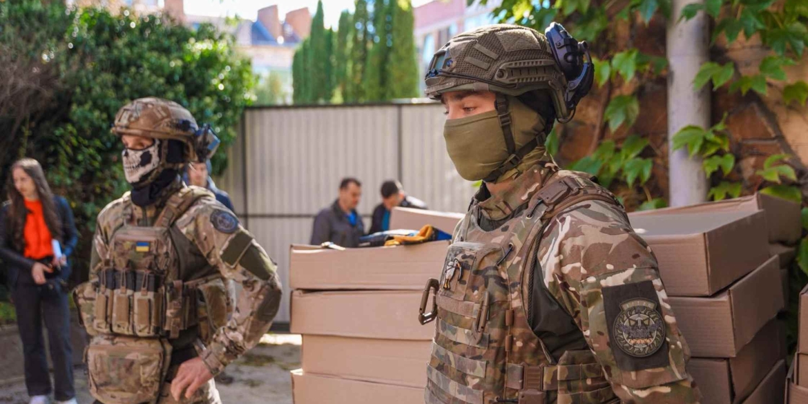 Спецпідрозділу ГУР «Артан» від команди Міжрегіонального гумштабу отримав пікап і дрони