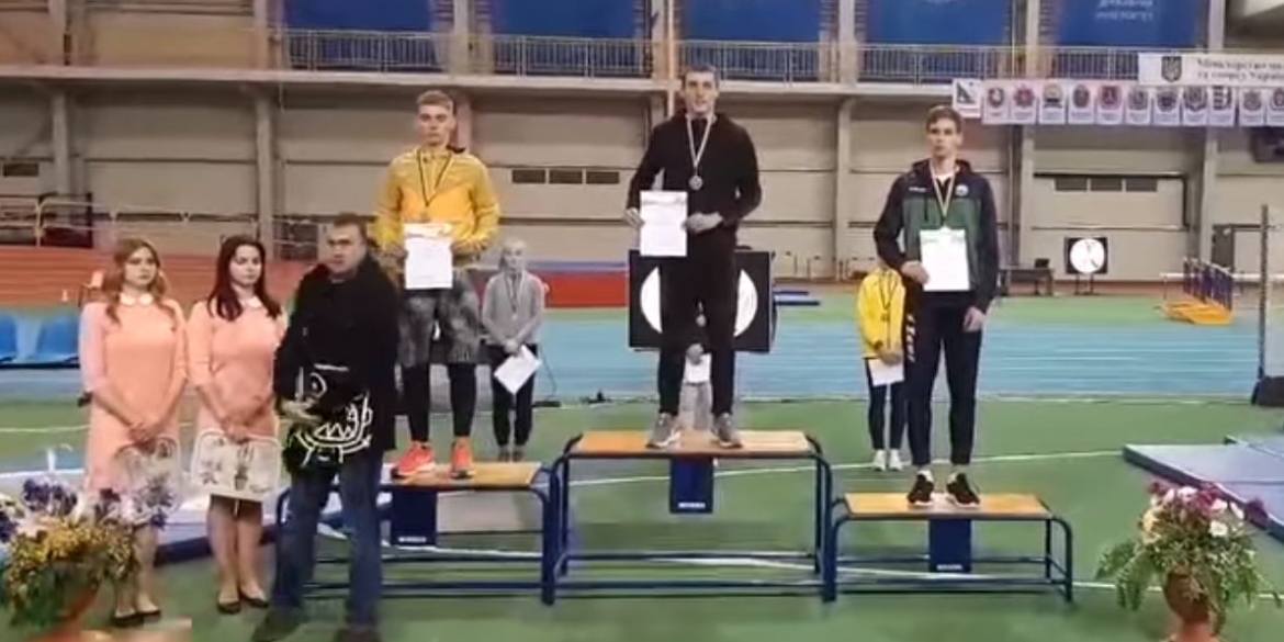 Владислав Хоменський з Вінниці переміг на чемпіонаті України з легкої атлетики