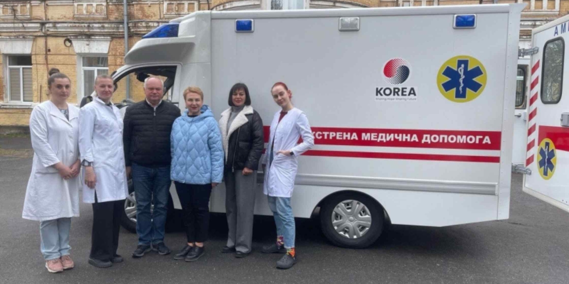 Сучасний реанімобіль отримала Вінницька лікарня ім. академіка О. І. Ющенка