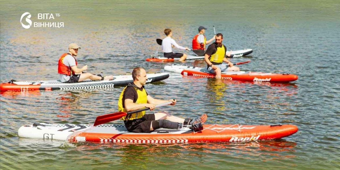 SUP-дошки, байдарки і човни «Дракон»: вінницьких ветеранів запрошують на водне свято