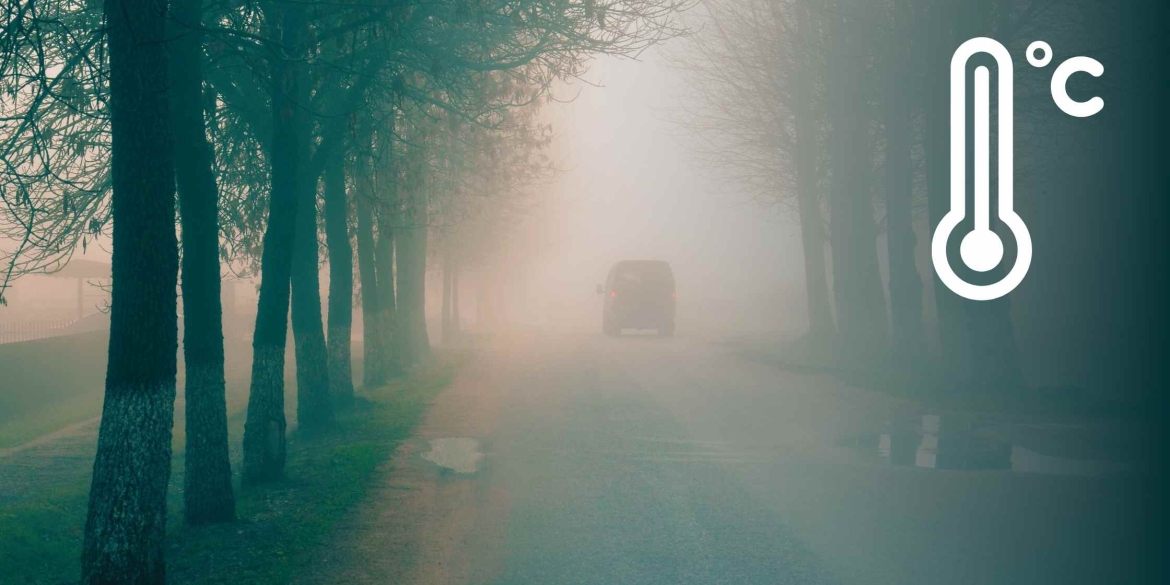 Синоптики попереджають на дорогах Вінниці 21 листопада вночі та вранці - туман