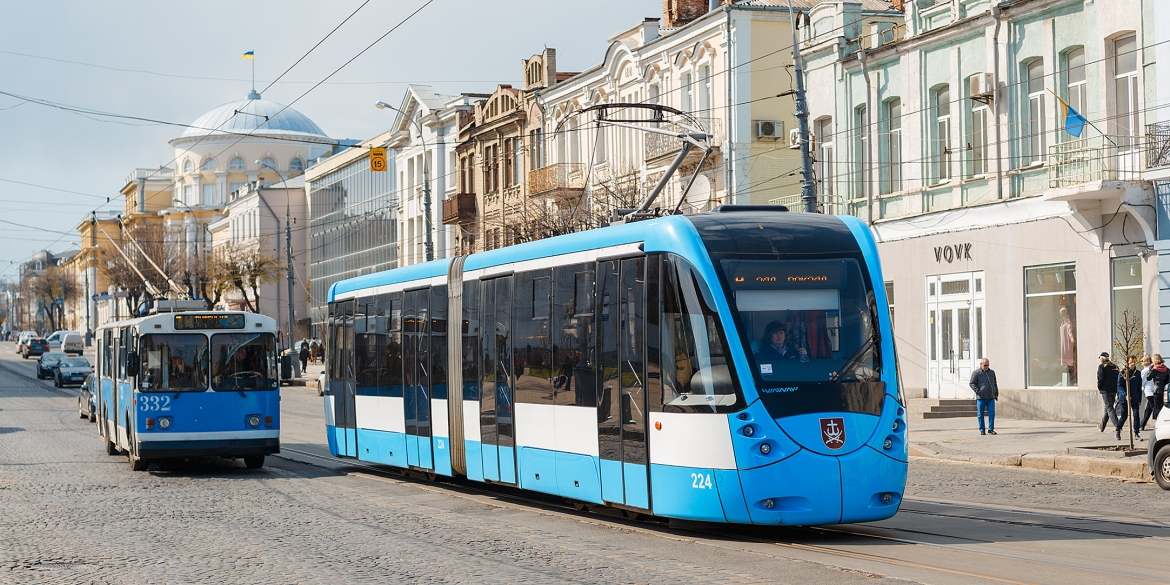 Трамваї та тролейбуси Вінниці 20 жовтня працюють в обмеженому режимі