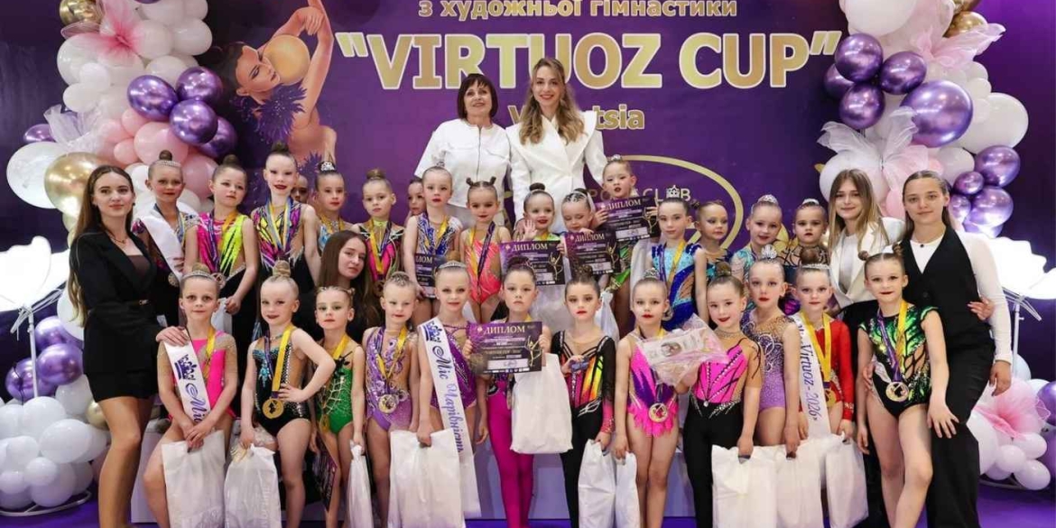 Тріумф грації у Вінниці 400 юних гімнасток з усієї України виборювали кубок «Virtuoz Cup»
