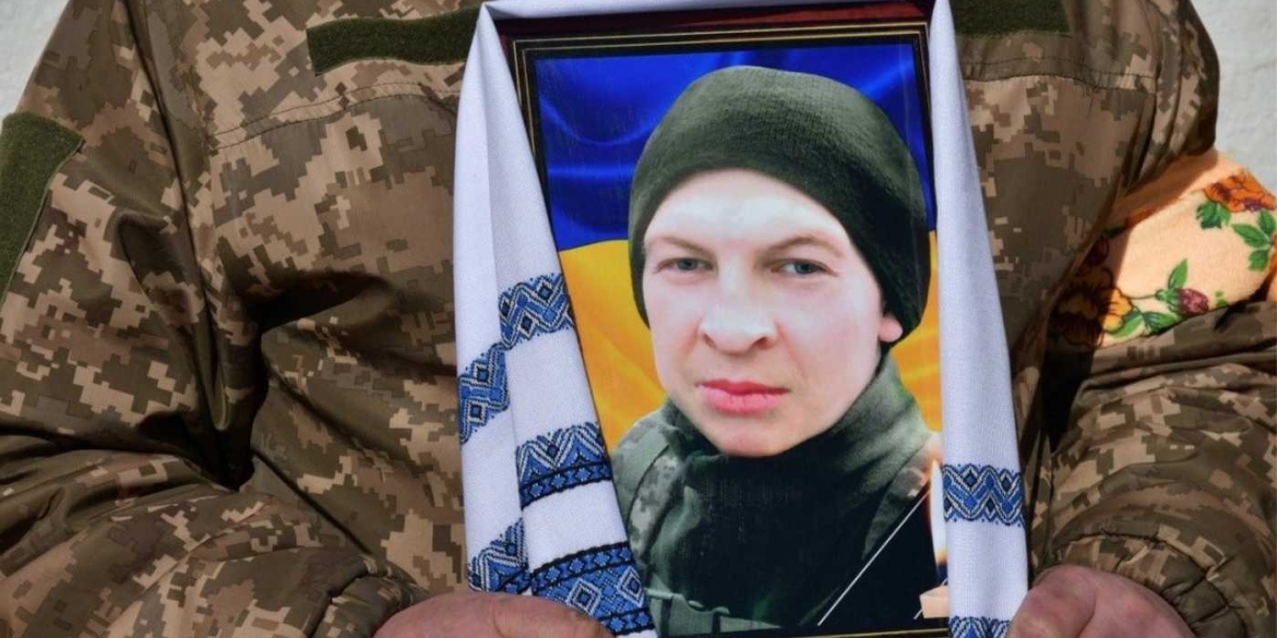 Тростянецька громада прощалась із 26-річним морпіхом з роти “Шквал”