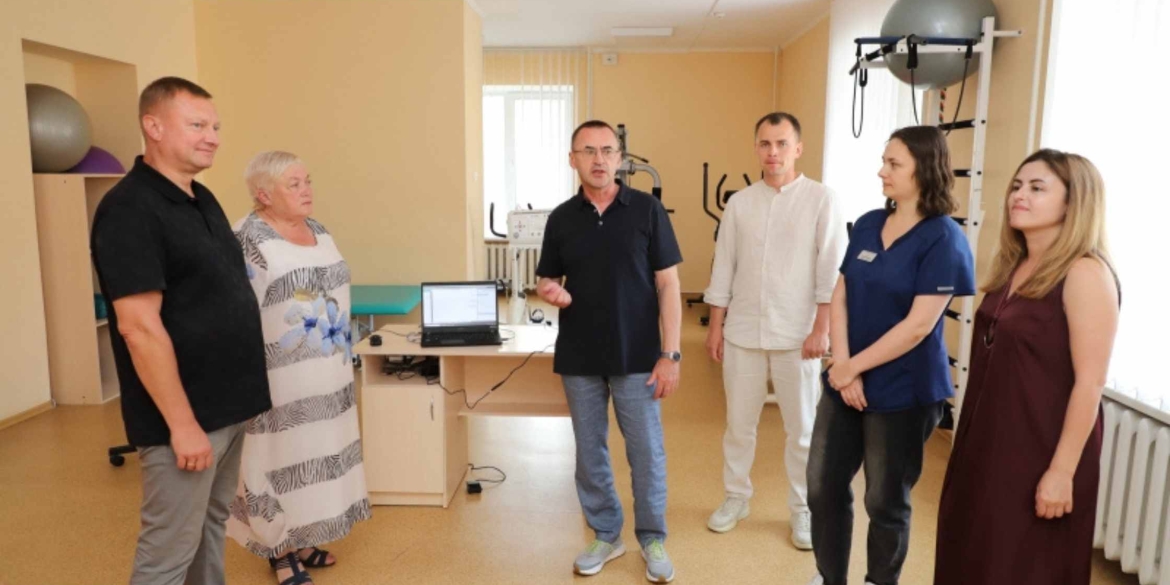 Центру реабілітації Вінницької лікарні ім. Пирогова передали електронейроміограф