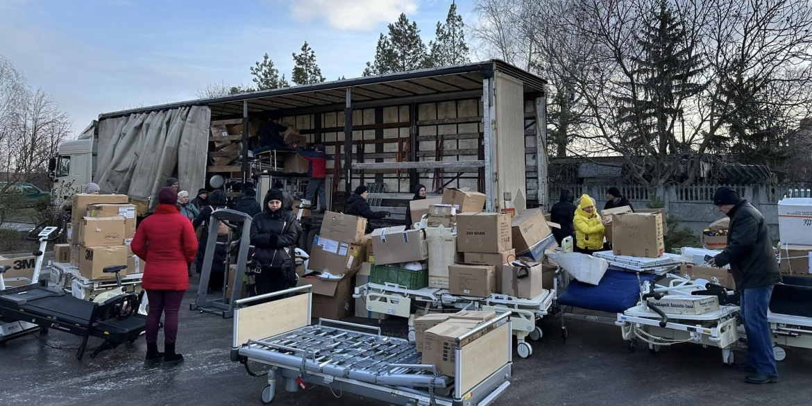 Тульчинська громада отримала майже вісім тонн гумдопомоги з Німеччини