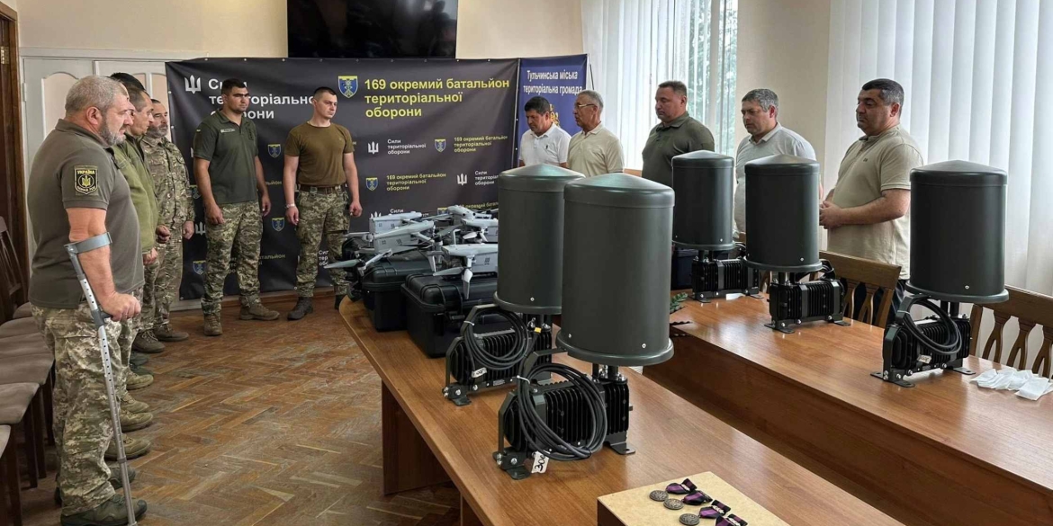Тульчинська громада передала бійцям сучасний комплекс РЕБ