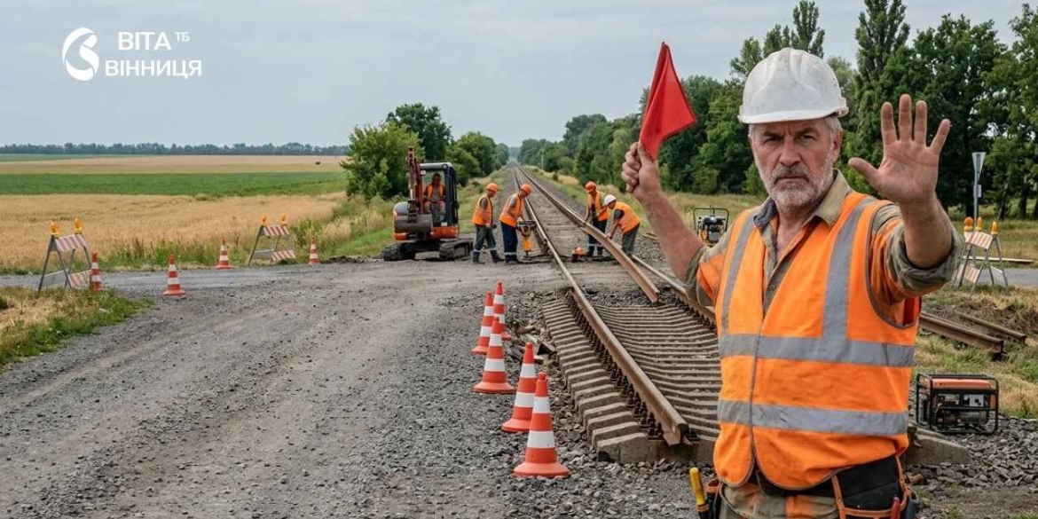 У Барській громаді на два місяці закриють для руху автотранспорту залізничний переїзд