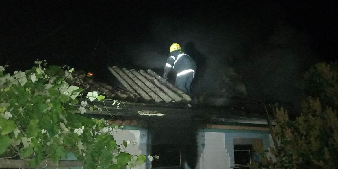 У Брацлавській громаді сталася пожежа - горів приватний будинок