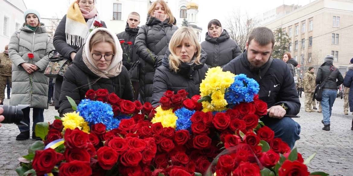 У День Соборності вінничани вшанували подвиг героїв