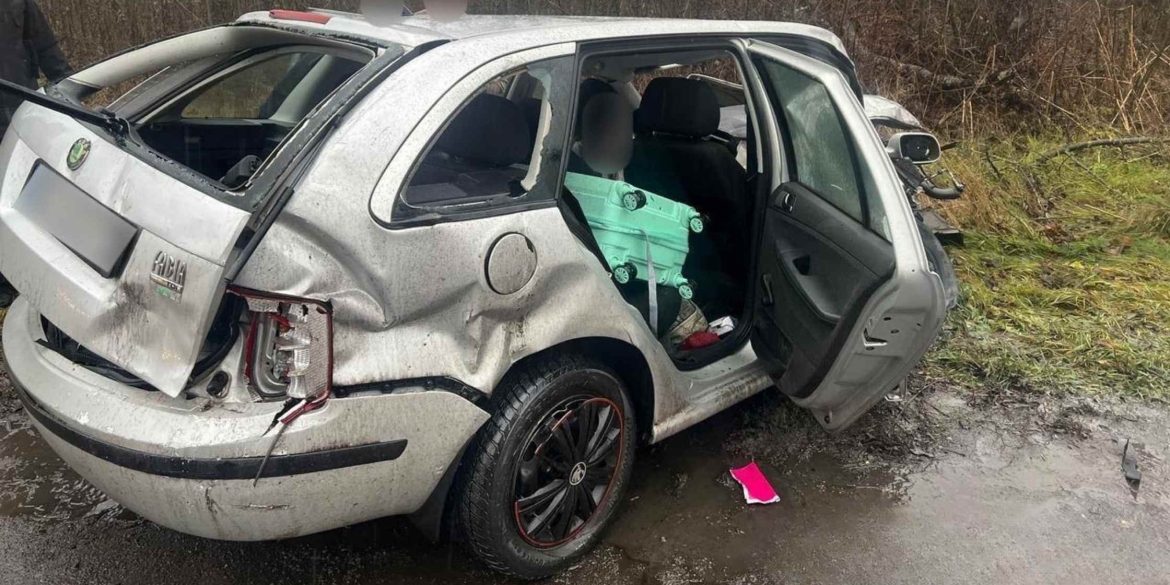 У Гайсині зіткнулись два легковики водійка та пасажир госпіталізовані