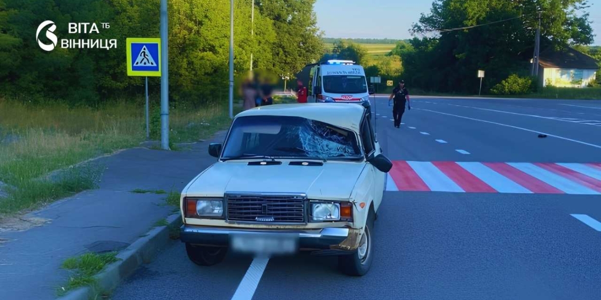 У Гайсинському районі водій ВАЗ-2107 насмерть збив пішохода