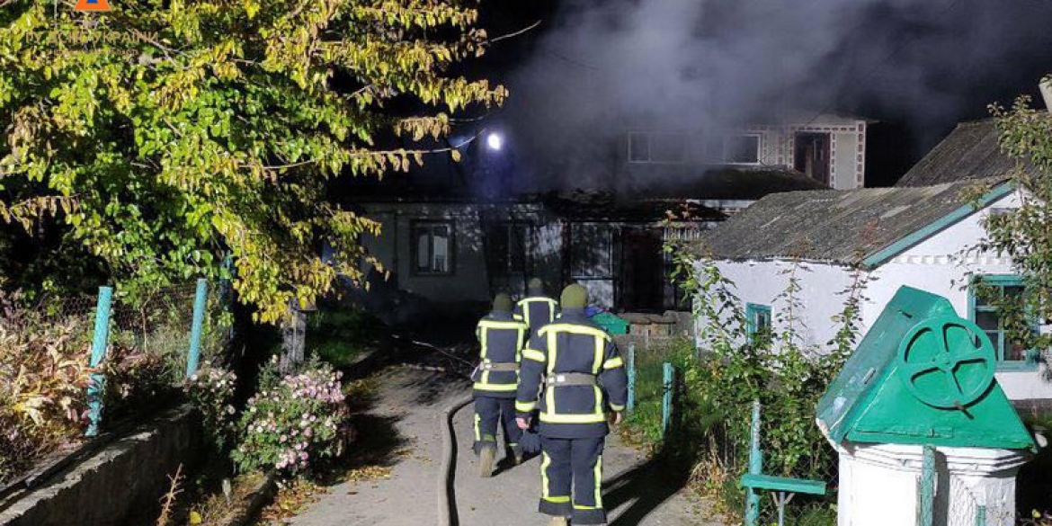 У Калинівці вночі сталася пожежа у приватному будинку